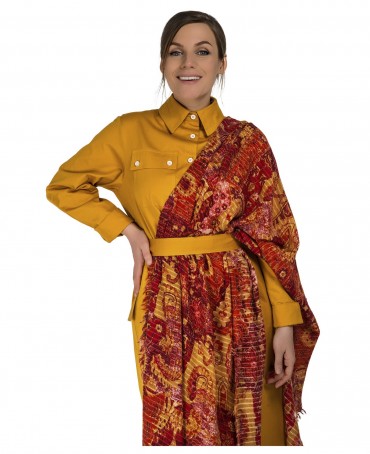 Палантин Унисекс W.FR240-PERSE/ORANGE